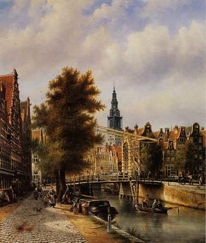 unknow artist European city landscape, street landsacpe, construction, frontstore, building and architecture. 278 Norge oil painting art